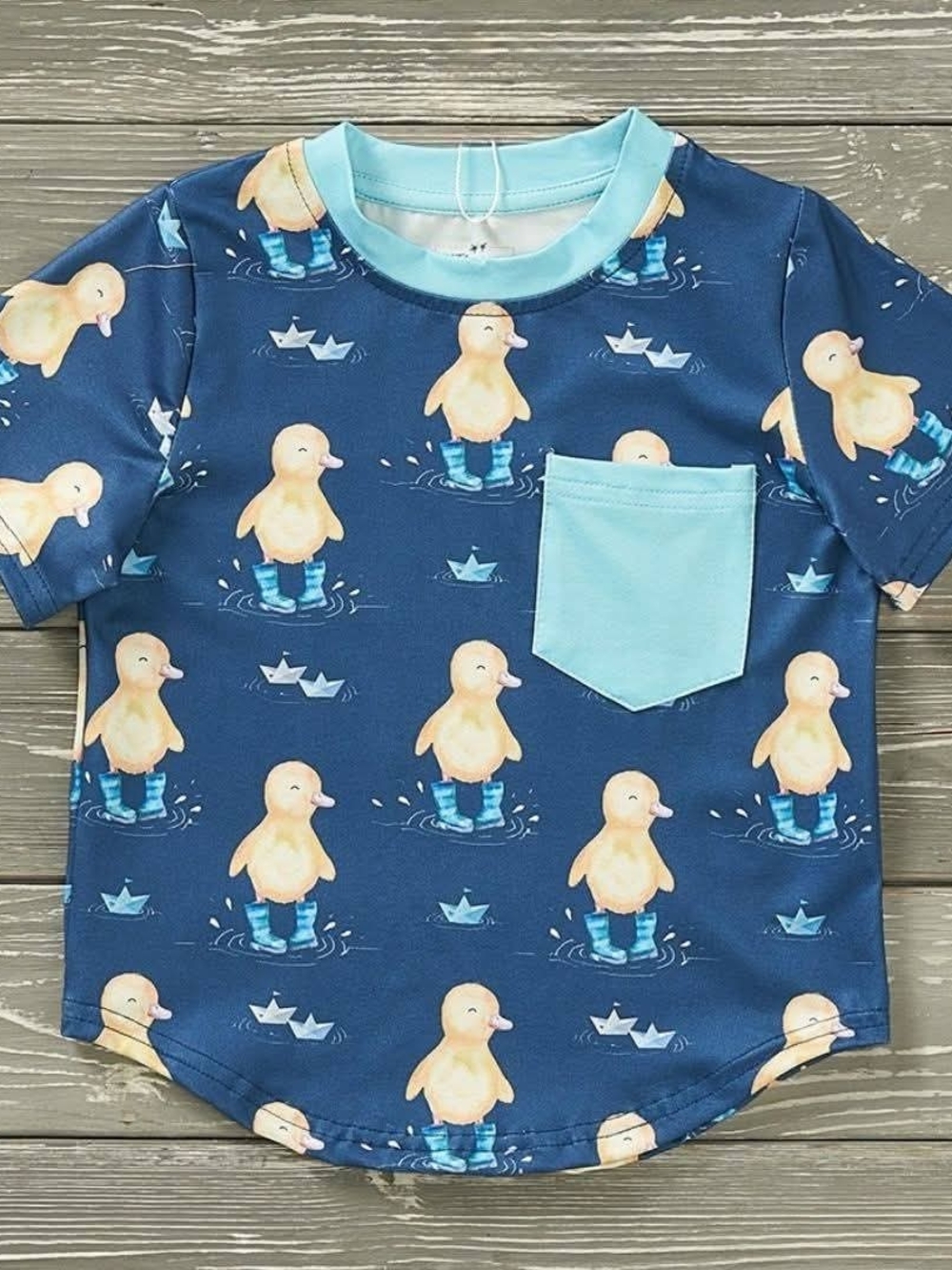 Pete+Lucy "PUDDLE SPLASH" tee W/ Pkt. P+L=PLUSH CLOUD SFT FAB. NWT
